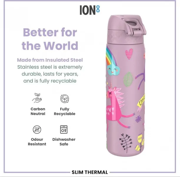 Θερμός ion8 500ml unicorn - Ion8