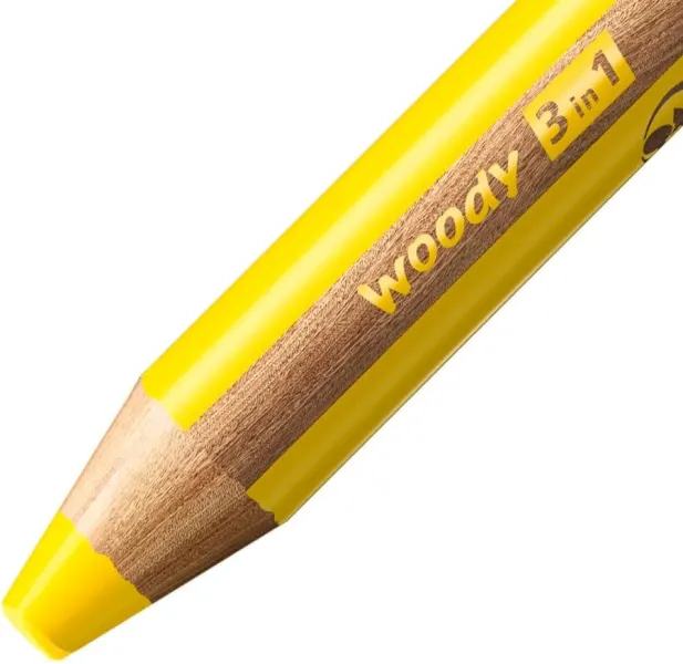 Μολύβι stabilo woody 880/205 κίτρινο - Stabilo