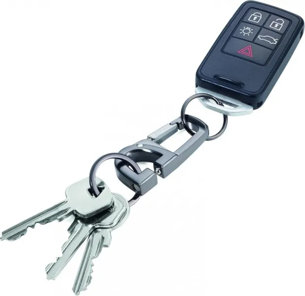 Μπρελόκ troika d-click carabiner keychain with quick release click mechanism - Troika