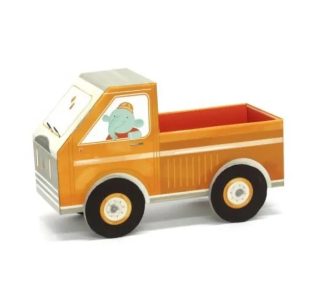 χάρτινο παιχνίδι κατασκευής kroom fold my car bucky elephant truck 3d 3+ - Kroom