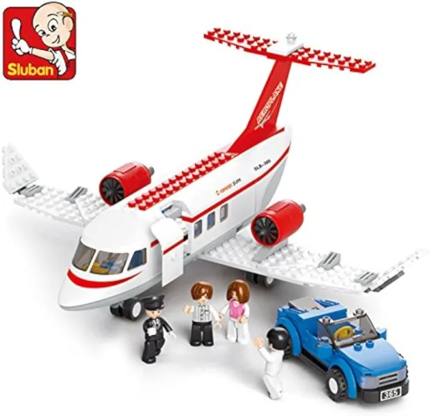 τουβλάκια sluban aviation 275 τεμάχια 6+ - Mi toys