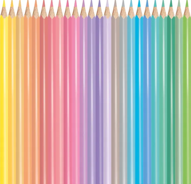Ξυλομπογιές maped color'peps pastel 24 χρώματα - Maped