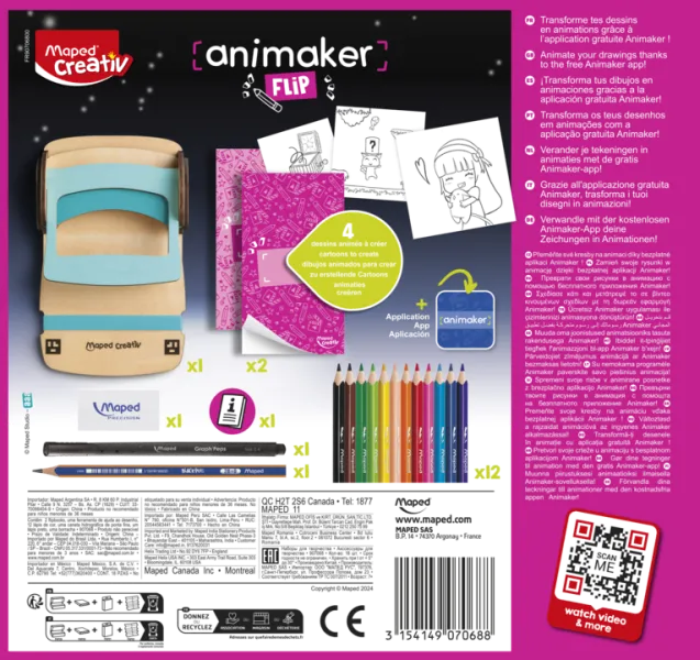 Κατασκευή maped creativ animaker flip 7+ - Maped