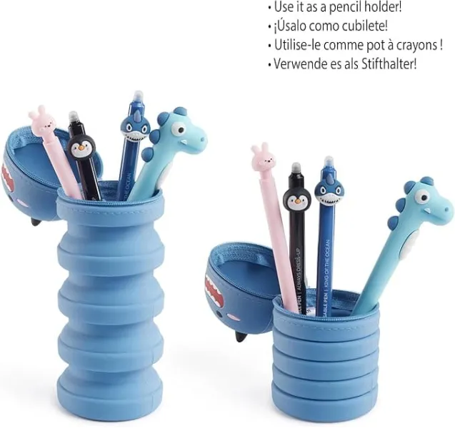Κασετίνα miquelrius σιλικόνη πτυσόμενη b2fun καρχαρίας - Miquelrius