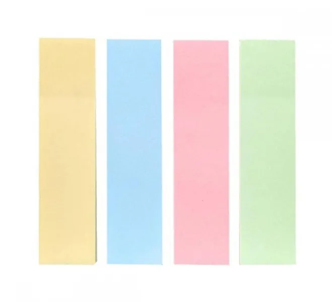 σελιδοδείκτες χάρτινοι deli stickup 76x19mm 4x100 φύλλα - Deli