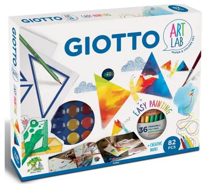 σετ giotto art lab easy painting 82 τεμάχια - Giotto