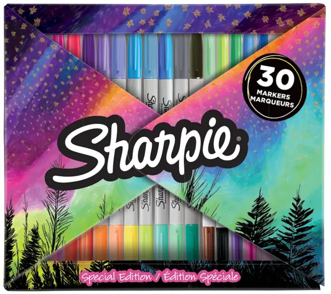 Μαρκαδόροι sharpie fold σετ 30 τεμαχίων - Sharpie