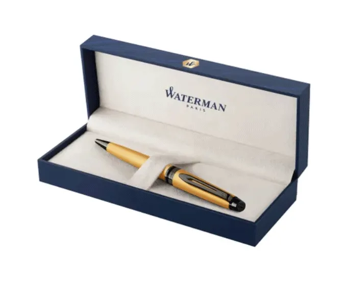 στυλό waterman expert special edition metallic gold rt ballpen - Waterman