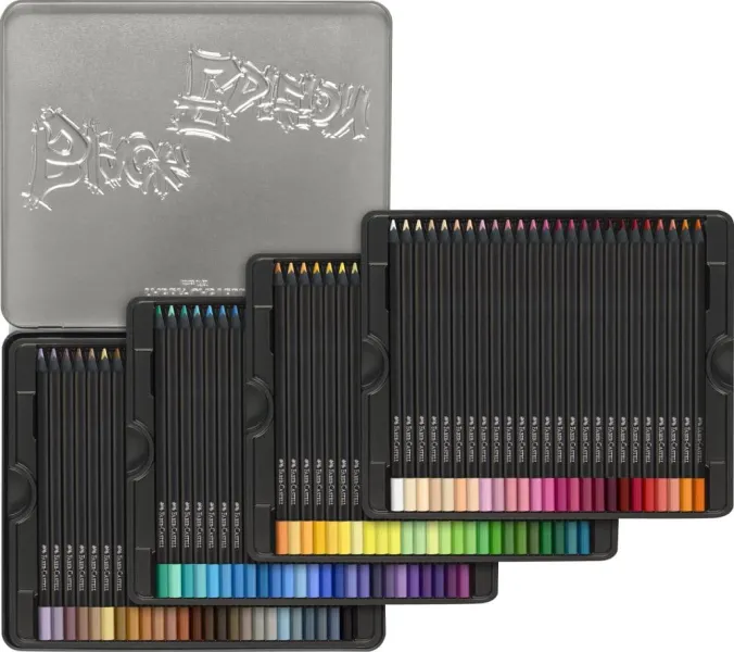 Ξυλομπογιές faber castell black edition 100 τεμάχια - Faber castell