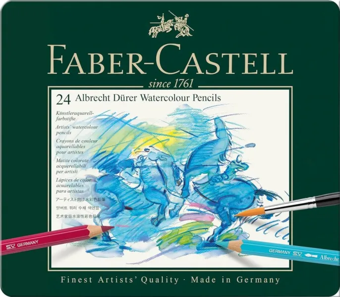 Ξυλομπογιές faber castell duerer watercolour 24 τεμάχια - Faber castell