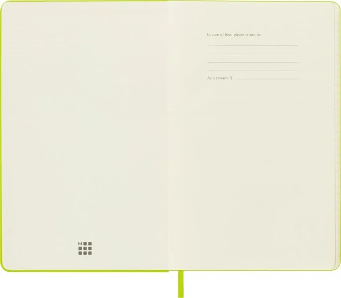 σημειωματάριο moleskine hard cover 13x21cm lemon - Moleskine