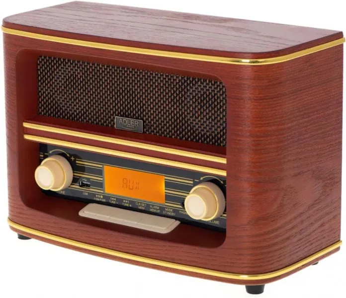Ηχείο & ραδιόφωνο adler retro radio bt5.0 10w - Adler