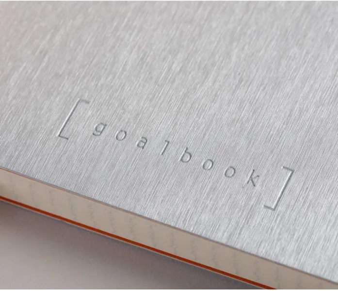 σημειωματάριο rhodia goalbook silver a5 120 φύλλα - Rhodia