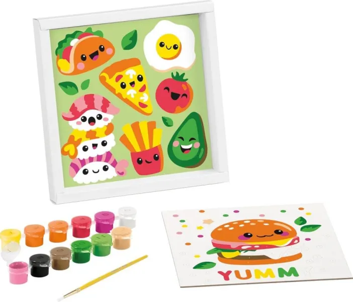 Ζωγραφική maped paint by numbers kawai food salty 7+ - Maped