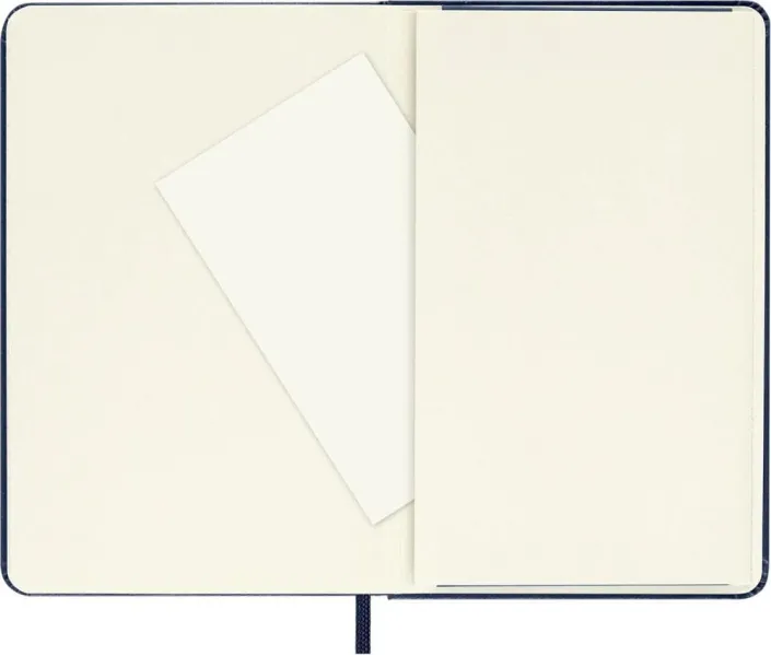σημειωματάριο moleskine pocket ruled 9x14cm blue hard cover - Moleskine
