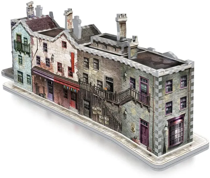 παζλ 3d wrebbit3d  - diagon alley  - (harry potter) 450 κομμάτια 14+ - Wrebbit3d
