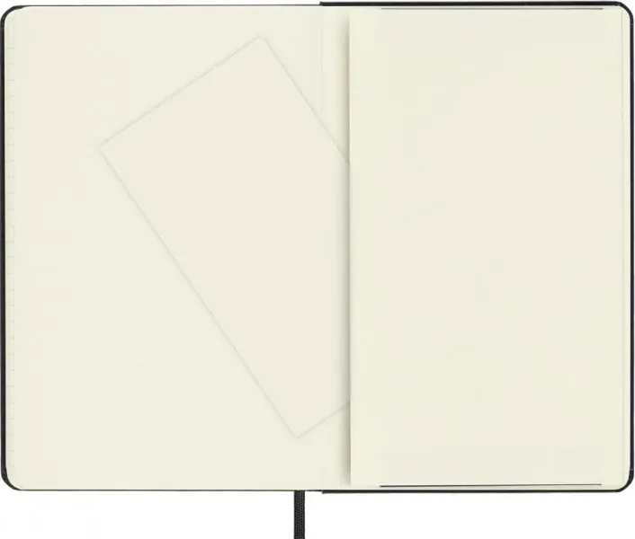 σημειωματάριο moleskine medium ruled 11.5x18cm black hard cover - Moleskine