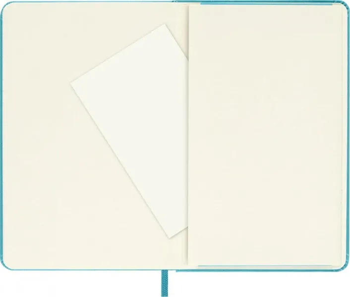 σημειωματάριο moleskine pocket ruled 9x14cm reef blue hard cover - Moleskine