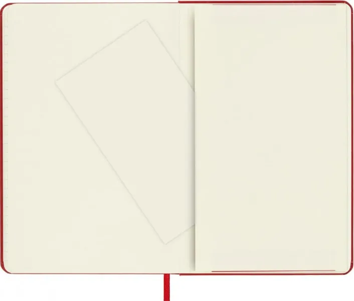 σημειωματάριο moleskine medium ruled hard cover 12x18cm κόκκινο - Moleskine