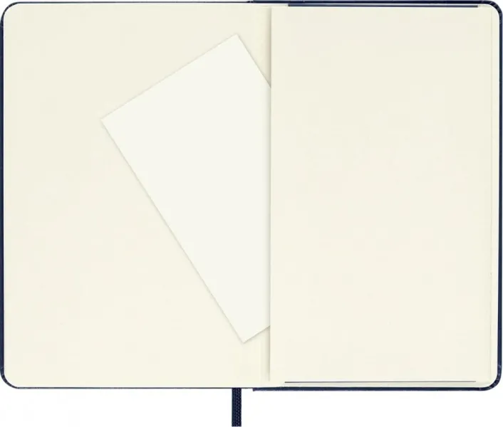 σημειωματάριο moleskine pocket ruled 9x14cm blue hard cover - Moleskine