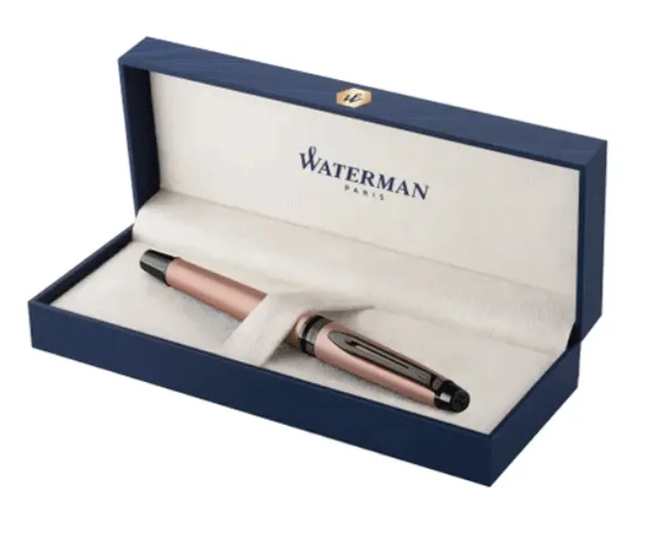 στυλό waterman expert special edition metallic pink gold rt rollerball - Waterman