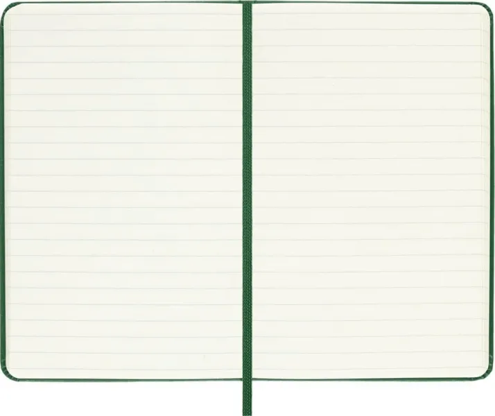 σημειωματάριο moleskine pocket ruled 9x14cm myrtle hard cover - Moleskine