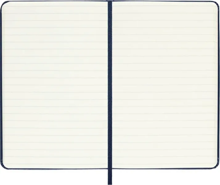 σημειωματάριο moleskine pocket ruled 9x14cm blue hard cover - Moleskine