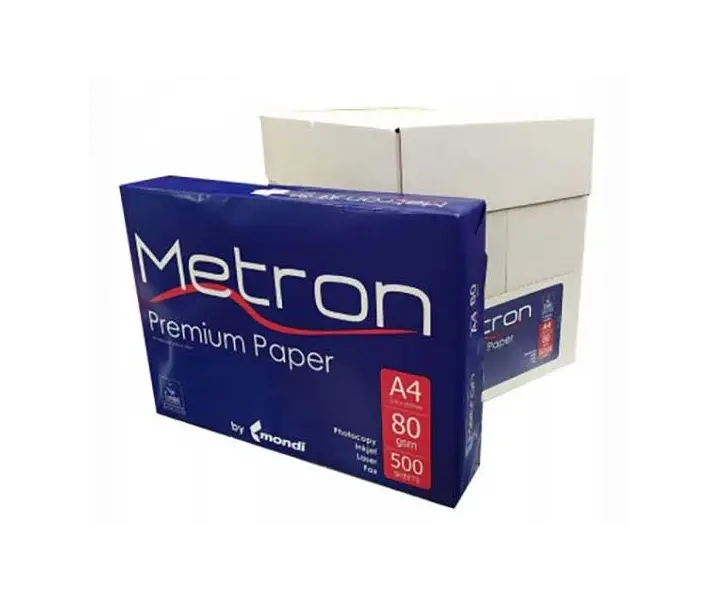 χαρτί α4 80gr metron κιβώτιο 2500 φύλλα - Metron