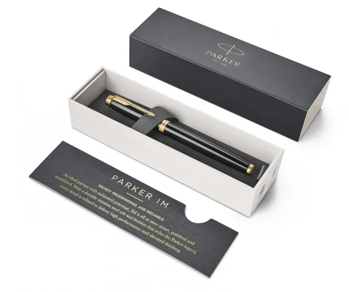 πένα parker i.m. core laque black gt - Parker