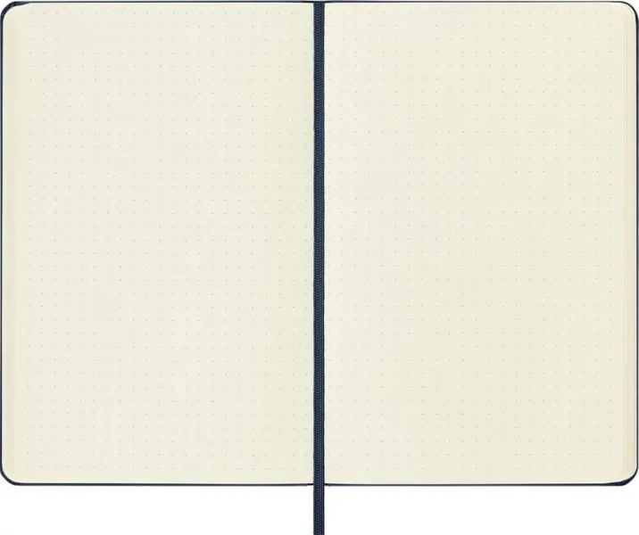 σημειωματάριο moleskine medium dotted 11.5x18cm blue hard cover - Moleskine