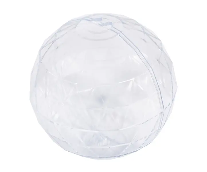 Μπάλα rayher πλαστική faceted clear rayher 8 εκατοστά - Rayher