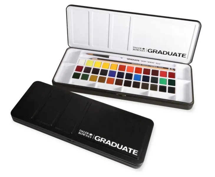 Ακουαρέλες daler graduate 36 τεμάχια - Daler rowney