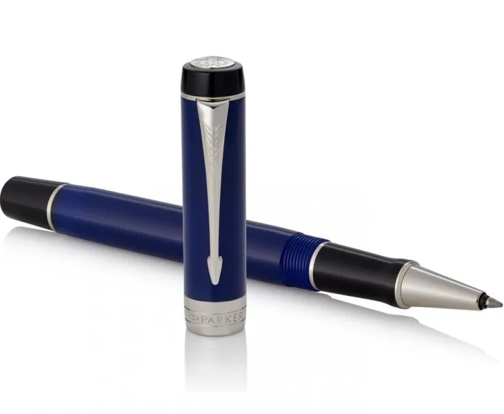 στυλό parker duofold blue & black ct rollerball - Parker