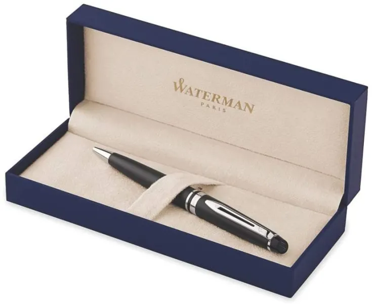 στυλό waterman expert 3 μatte black ct ballpen - Waterman