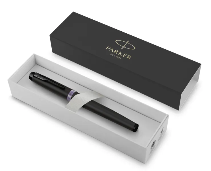 πένα parker im black purple vibrant ring - Parker