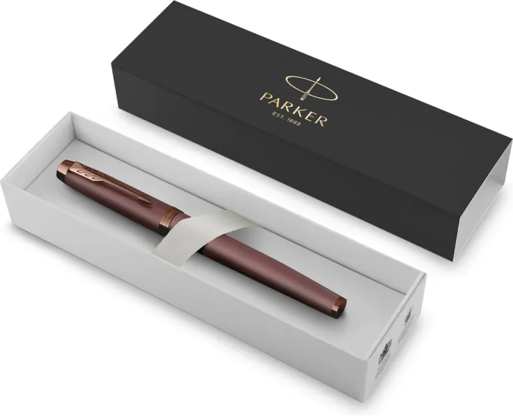 πένα parker i.m. monochrome burgundy fpen - Parker