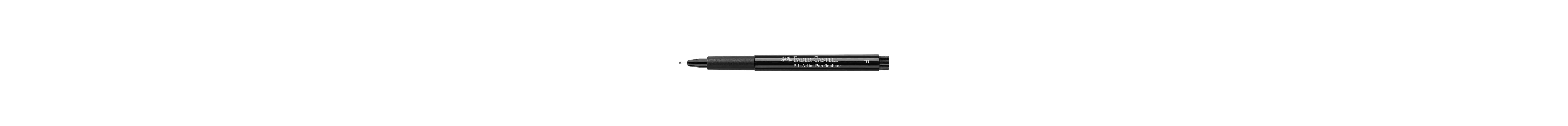 Μαρκαδόροι faber castell pitt manga black set 4 τεμάχια - Faber castell