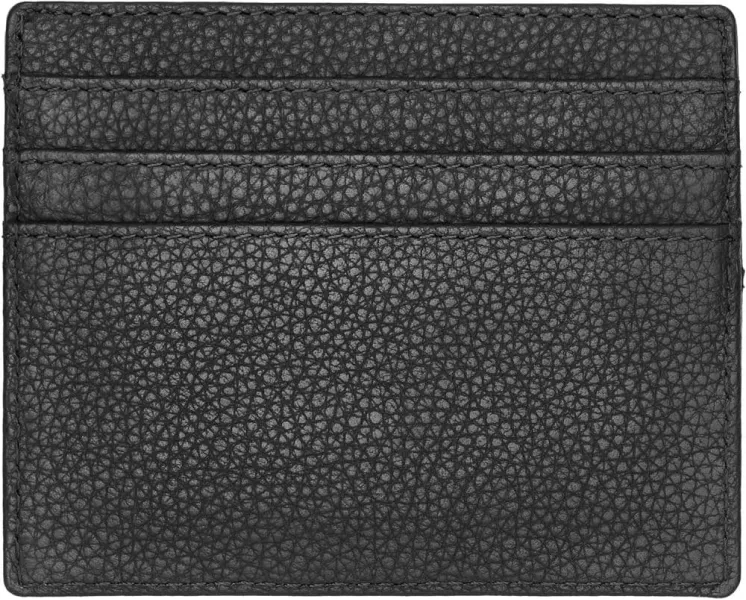 Καρτοθήκη δερμάτινη hugo boss classic grained black - Hugo boss