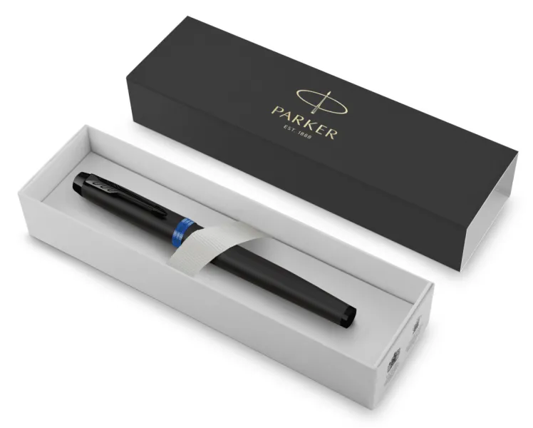 στυλό parker im black blue vibrant ring rollerball - Parker