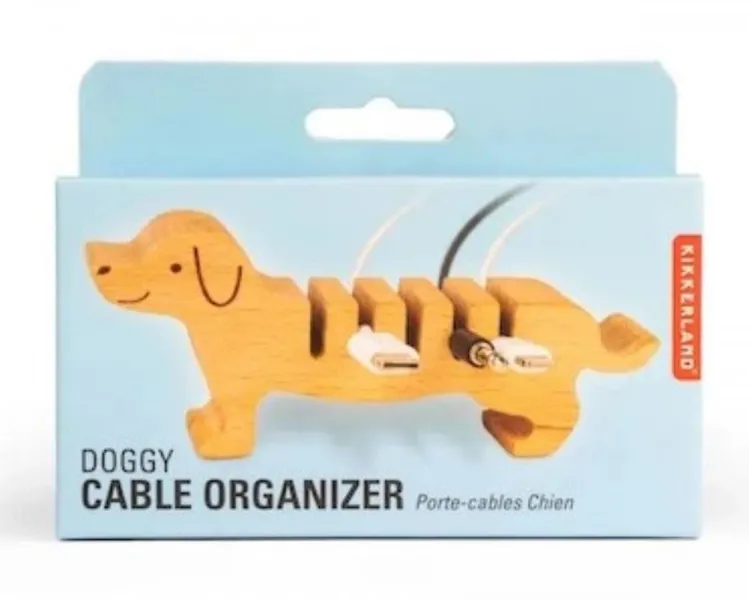 Θήκη οργάνωσης καλωδίων kikkerlnad dog multi cord holder - Kikkerland