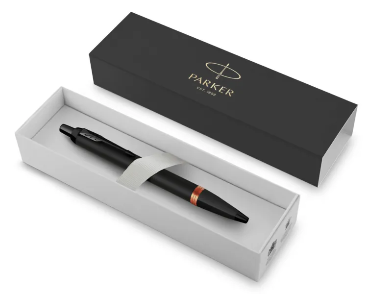 στυλό parker im black orange vibrant ring ballpen - Parker