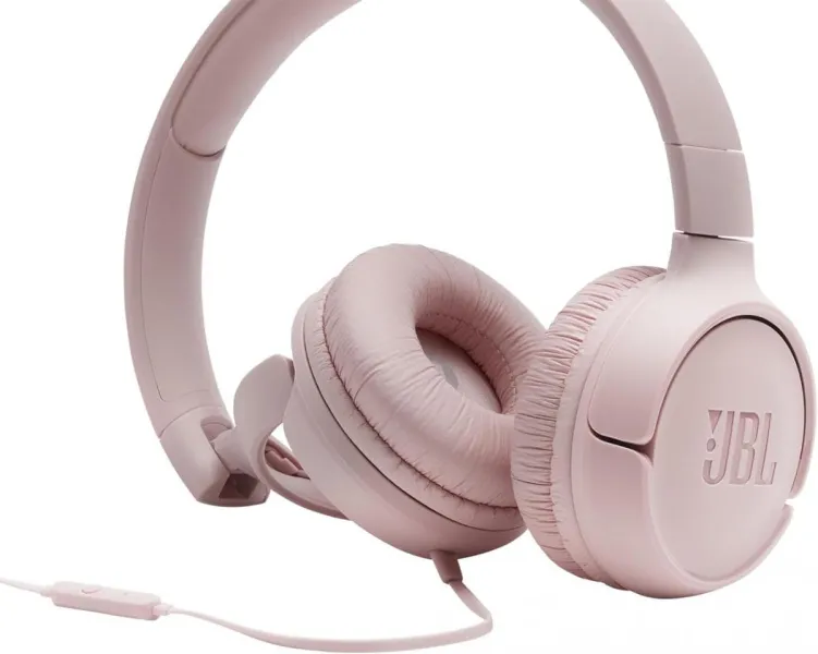 Ακουστικά jbl tune 500 on ear universal headphones 1-button mic-rem pink - Jbl