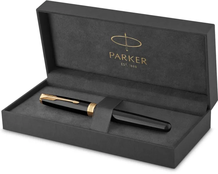 πένα parker sonnet core laque black gt - Parker