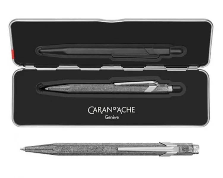 στυλό caran d'ache 849 premium γκρι σε μεταλλικό κουτί δώρου - Caran d'ache