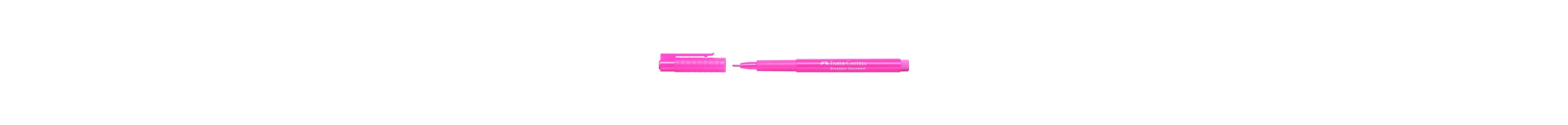 Μαρκαδόρος faber castell broadpen 1554 ροζ - Faber castell