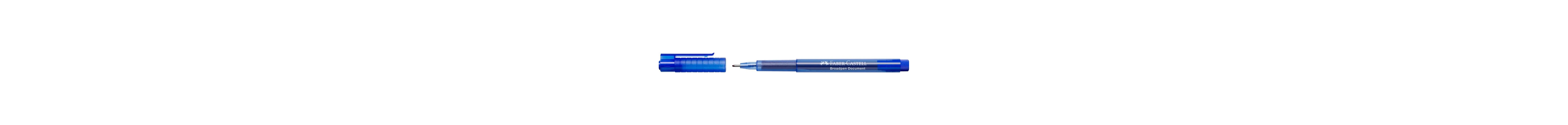 Μαρκαδόρος faber castell broadpen 1554 μπλε - Faber castell