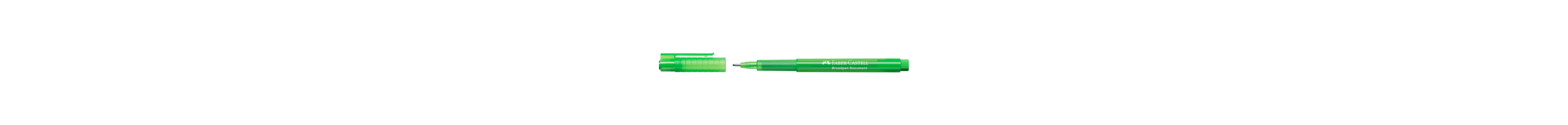 Μαρκαδόρος faber castell broadpen 1554 λαχανί - Faber castell