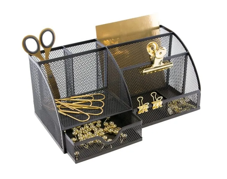 Μολυβοθήκη desk organizer osco μαύρο - Osco