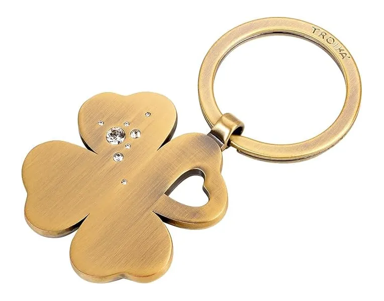 Μπρελοκ troika girls best friends clover bronze - Troika