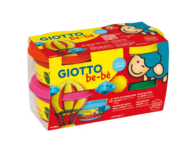 πλαστοζυμαράκια giotto bebe 4x100γρ. - Giotto